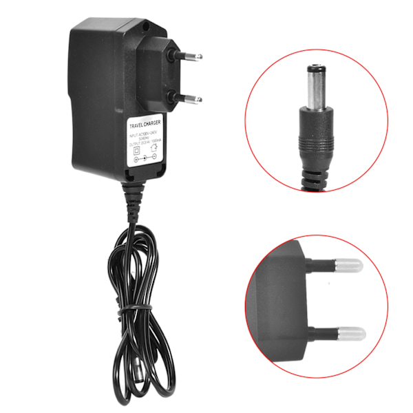 8,4V 1A Batteriladdare för Cykellampa EU-kontakt 100‑240V