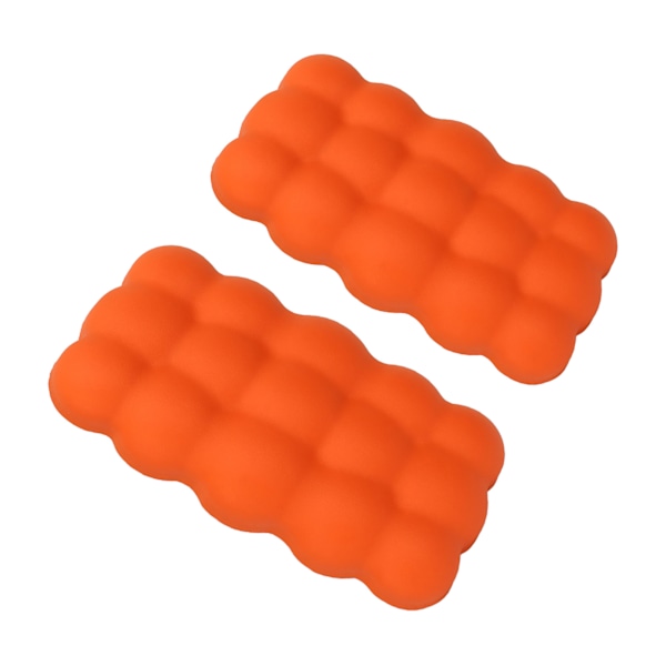 2 STK Bil Knæpude Memory Bomuld Superblød Universal Pasform Pasta Installation Ben Albuepude Orange