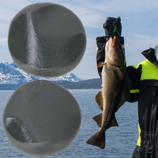 2 stk Tungsten Rig Myk Bly Sinker Vekt Mud Karpe Fiske Tilbehør Fiskeutstyr 15g (Grønn)