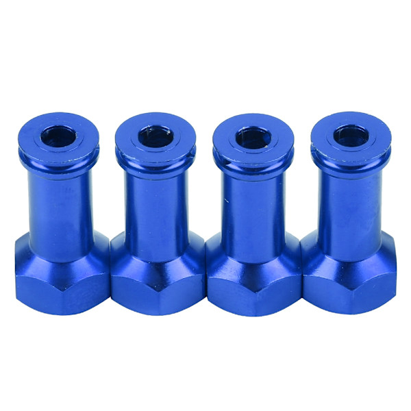 Forlengelseskobling 24 mm lengre kombinasjonsadapter for Traxxas Slash 1/16 RC-bil (Mørk blå)