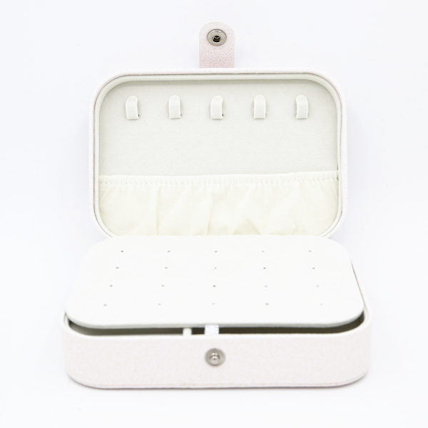Smyckeskrin i PU-läder White White 213