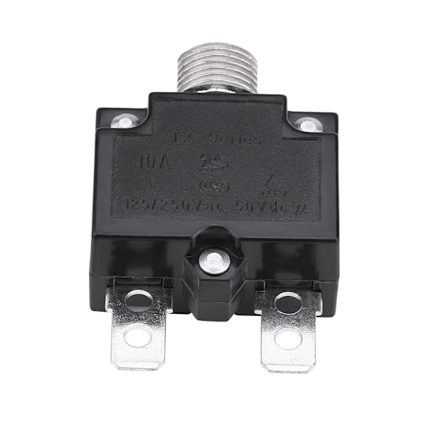 10A 125/250V Termisk Nulstillingsafbryder Overstrømsbeskyttelse til Generator