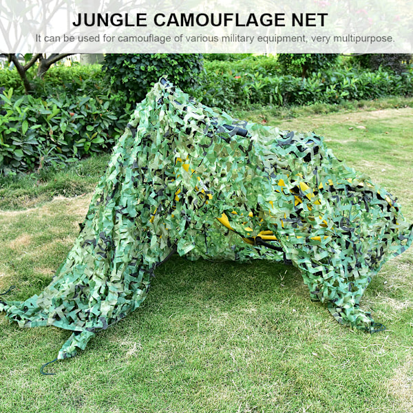 Army Jungle Camouflage Net Jagt Skydning Fiskeri Skjul Net (2M * 3M)