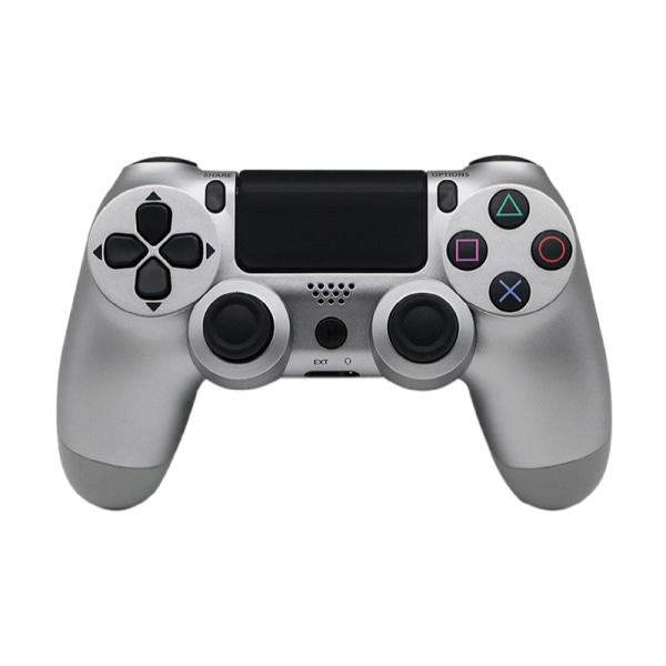 BE-PS4-Controller Wireless Bluetooth Vibration Konsole Boxed Game Controller-Silber