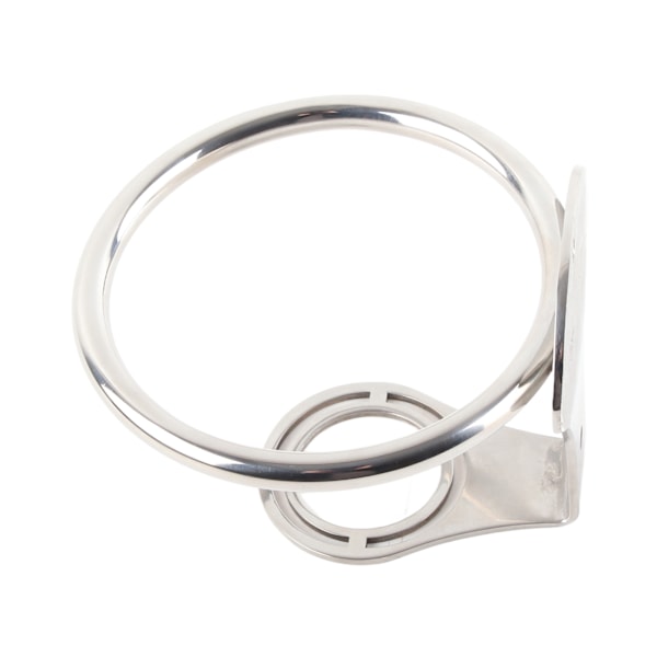 304 Rustfrit Stål Kopholder RV Flaskeholder Universal Ring Drikkeholder til Bil Båd Lastbil