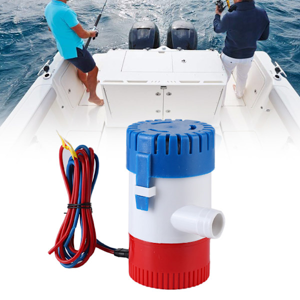 750GPH DC Uppotettava Bilge-pumppu Veneen Tarvike G750-0112V