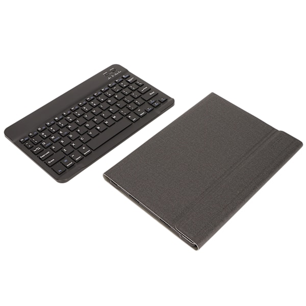 Tastaturveske i lærsett Bærbar slank trådløs tastaturveske med tastatur for nettbrett bærbare datamaskiner stasjonær PC