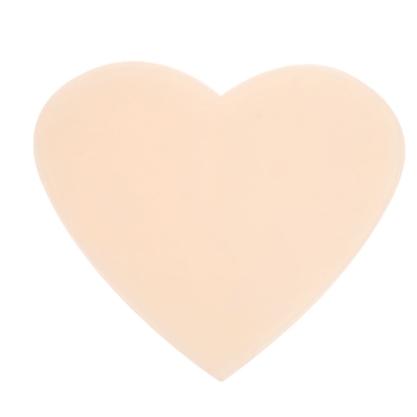 Silikon Chest Enhancer Pad Anti Wrinkle Anti Aging Bröstlyft Bröstlapp Flesh Heart++/