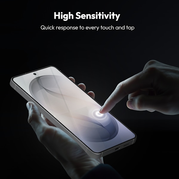 2-Pack Compatible with Samsung S26 Plus Screen Protector - Tempered Glass 9H - Super Quality 3D