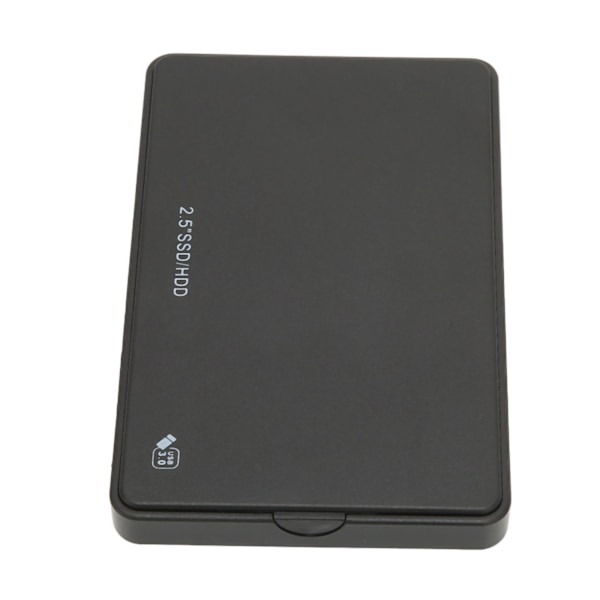 2,5 tommers HDD SSD-kabinett Svart USB3.0 2,5 tommers mekanisk SATA seriell port SSD HHD Ekstern mobil harddiskveske U25Q7M3.0