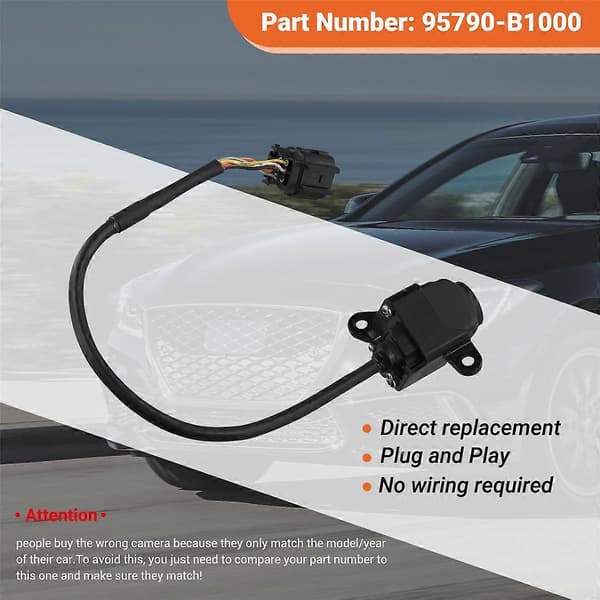【BEMS】95790-B1000 New LEFT Side Mirror Camera Rear View Camera Parking Camera Compatible with G80 2018-2020