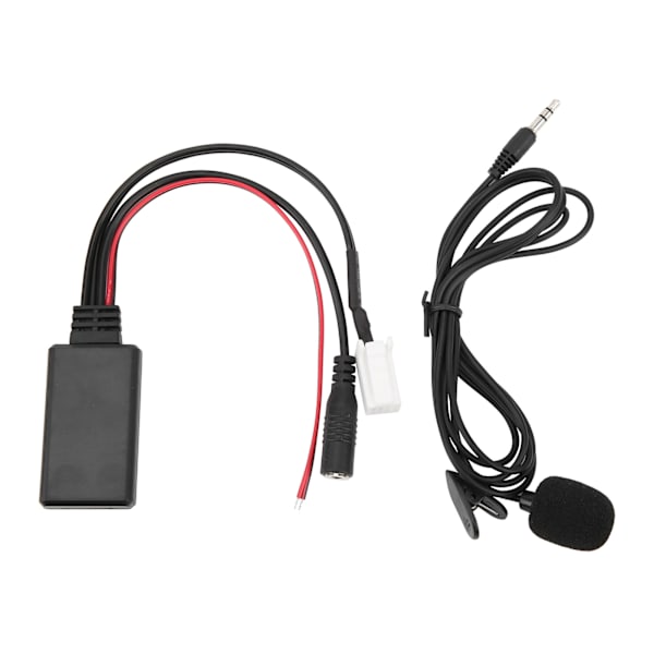 Mikrofonadapter AUX Audio Wire Bluetooth 5.0 Erstatning for Nissan Sylphy/Tiida/Qashqai/Genisra/Jimny