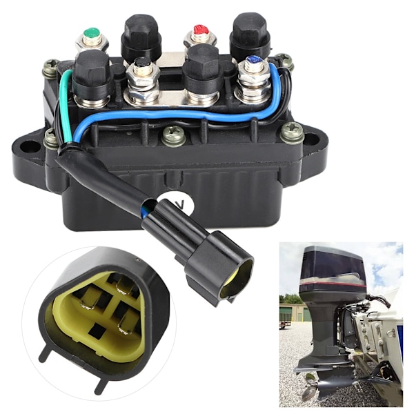 12V Power Trim Relæ 61A81950100 Passer til Yamaha 250HP Udenbordsmotor Erstatter