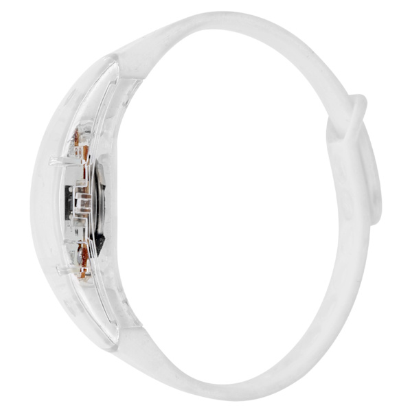 Justerbart LED-armbånd - Hvid, Perfekt til Natløb!