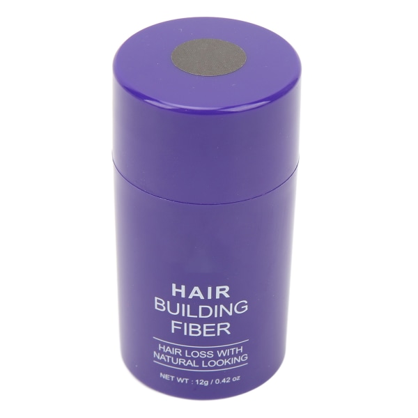 Hårvolumengivende pulver Fluffy tæt medium brunt hårfortykkende fibre til daglig brug 12g ++/