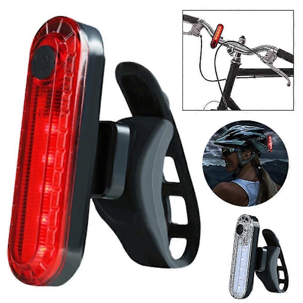 Waterproof LED Mountain Bike Tail Light Signal Turn Signal Light