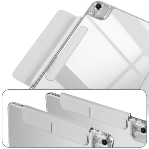 Magnetisk etui med stativ til iPad Air 11 2024/2025 Grå