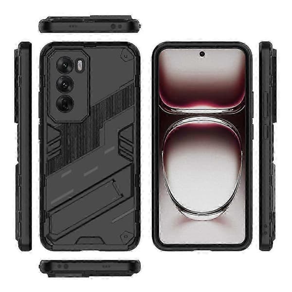 Vankka sotilaskotelo Oppo Reno 12 Pro 5G:lle Black