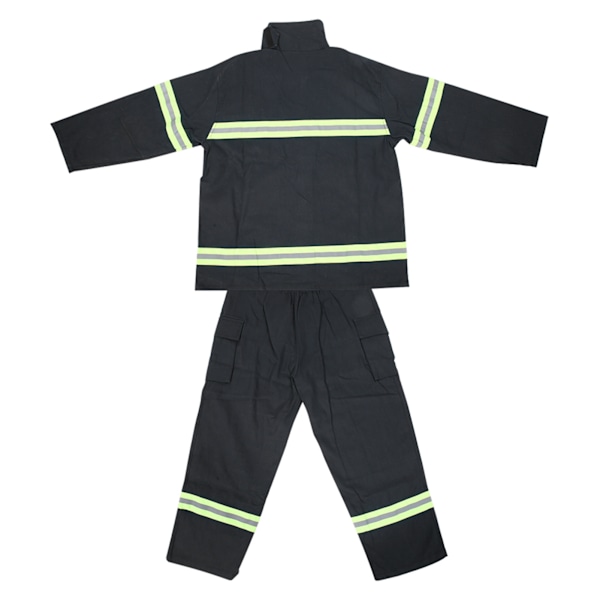 Flamskyddande Kläder Brandsäker Värmebeständig Brandman Skyddande Reflekterande Jacka Byxor XL