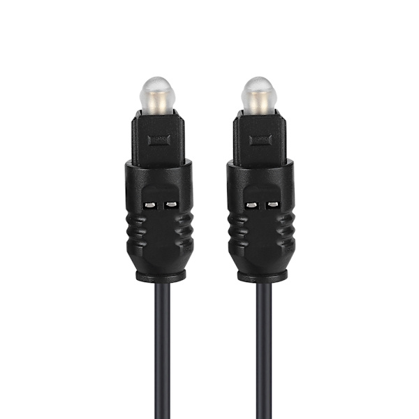 Ny OD2.2mm Digital Fiberoptisk Ljudkabel för TosLink Kablar MD DVD 3.0m