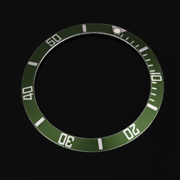 Klocka Armbandsur Aluminium Material Loop Bezel Insats Ring Ersättningsdel (Grön)
