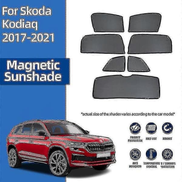 Skoda Kodiaq 2017-2021 Magnetisk Bil Solskærm