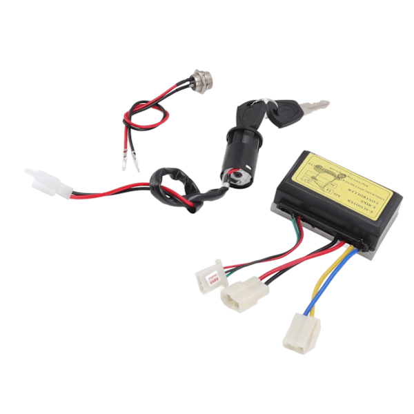 Børstemotorhastighedsregulator DC12V 250W Hastighedsregulator Modulatorboks til Scooter Go Karts plæneklippere