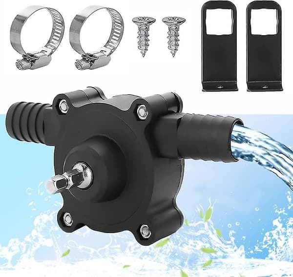 Elektrisk borrpump, vattenpump bärbar självsugande pump hushålls liten vattenpump[BEMS]