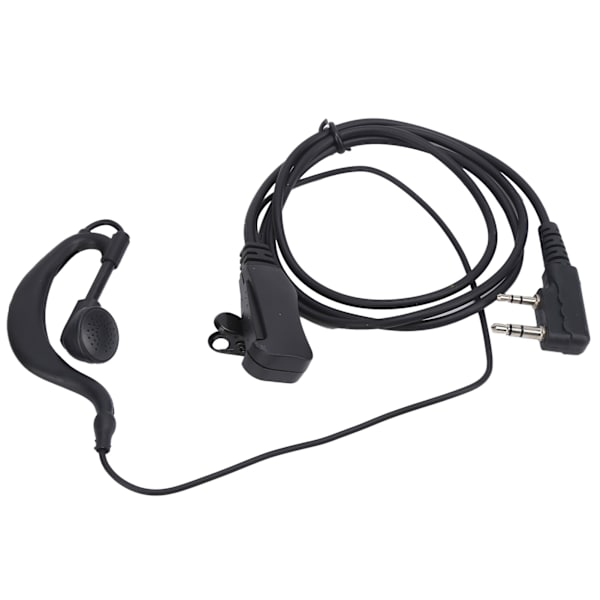 Walkie Talkie-öronsnäcka K Huvudheadsetklämma Hörlurar för BAOFENG UV3R PLUS UV5R UV5RA UV5RB UV5RD