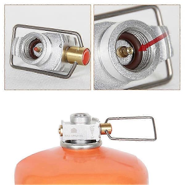 Camping Gas Saver Plus Adapterventil til Campingkomfur - Guld