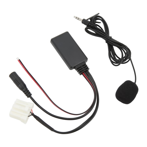 Bluetooth5.0 AUX IN-kaapeliadapteri ISO handsfree-mikrofonin vaihto Mazda MX5 2006 ja uudemmat