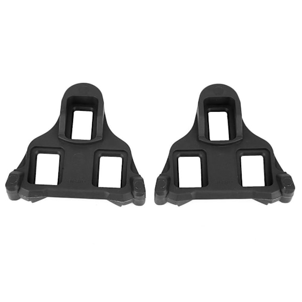 1 Par Cykel Mountain Cykel Sko Klamper Pedal Låsning Plade Tilbehør til SPD Landevejscykler Sort