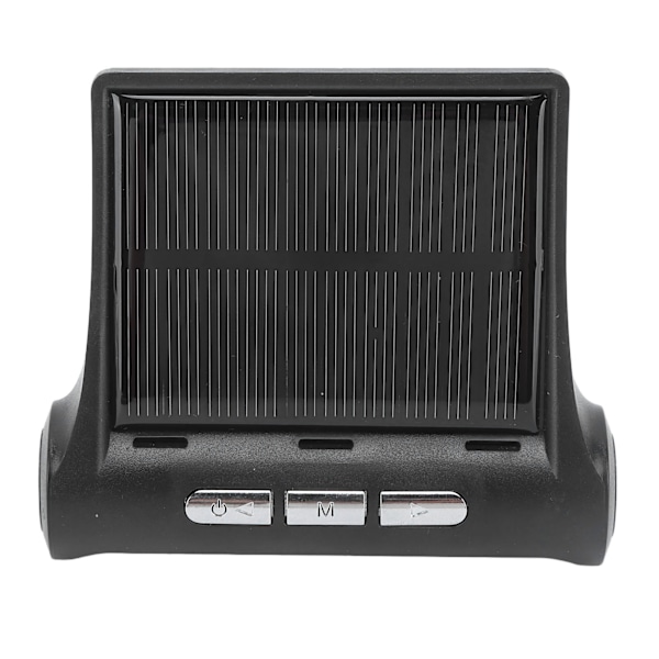 Trådlös solenergi TPMS LCD-skärm 6-sensor däcktrycksövervakningssystem IP68 vattentät monitor för husbilsvagnar skåpbil SUV pickupbuss