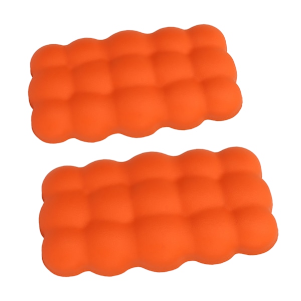 2 STK Bil Knæpude Memory Bomuld Superblød Universal Pasform Pasta Installation Ben Albuepude Orange