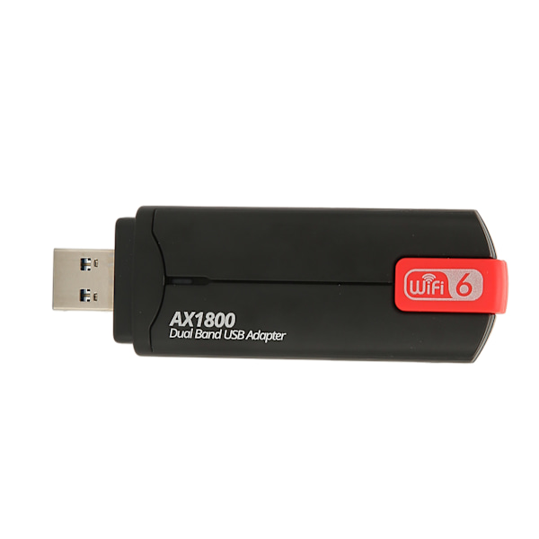USB WiFi-adapter 1800 Mbps Stabil Signal USB3.0 MU MIMO-teknik WIFI6 Trådlöst Internetkort för Hemmakontor