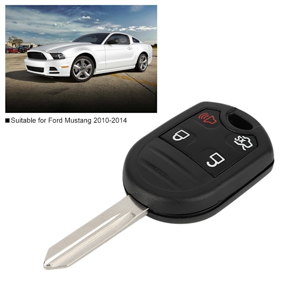 Keyless Entry Fjärrkontroll Bilnyckelbricka För Ford Mustang 2010-2014