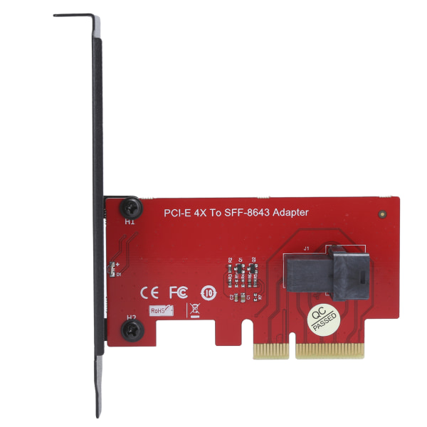 TIMH SFF-8643 til PCI-E 4X adapterkortkonverter med 1 Mini-SAS HD 36-pin hunstik