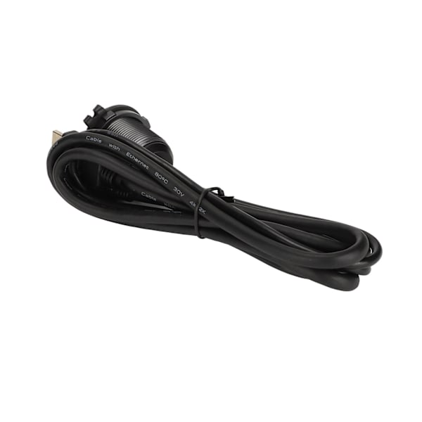 USB-panelmonterad kabel 2.0 4K 1 meter lång High Definition Multimedia Interface