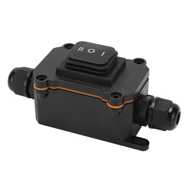 3 Posisjoner PÅ/Av/PÅ vippebryter 12V 16A IP68 Vanntett Universal for bilbåt Fartøy RV