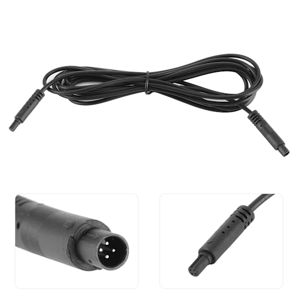 2,5 m 4-polet bil-dashcam forlængerkabel bagudvendt backup kamera ledning til 12V 24V lastbil campingvogn trailer