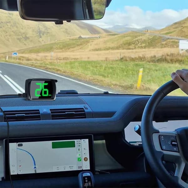 GPS Digital Hastighetsmätare Bil Lastbil Motorcykel Head Up Odometer Display HUD E4N3[BEMS]