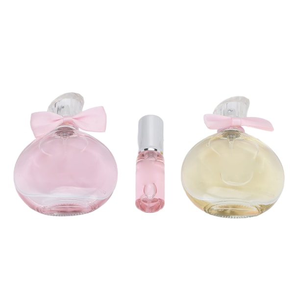 Kvindeparfumesæt Blomsterduft Elegant Langtidsholdbar parfumespray til kvinder Pink Guld++/