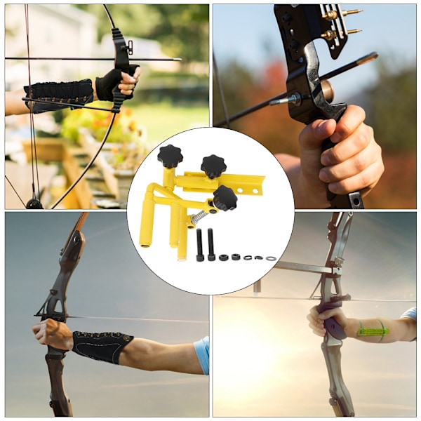 Metal Compound Bow Stabilisator Holder Juster Stativ Bueskydning Justering Stabil Ramme Bueskydning Reparationsværktøj