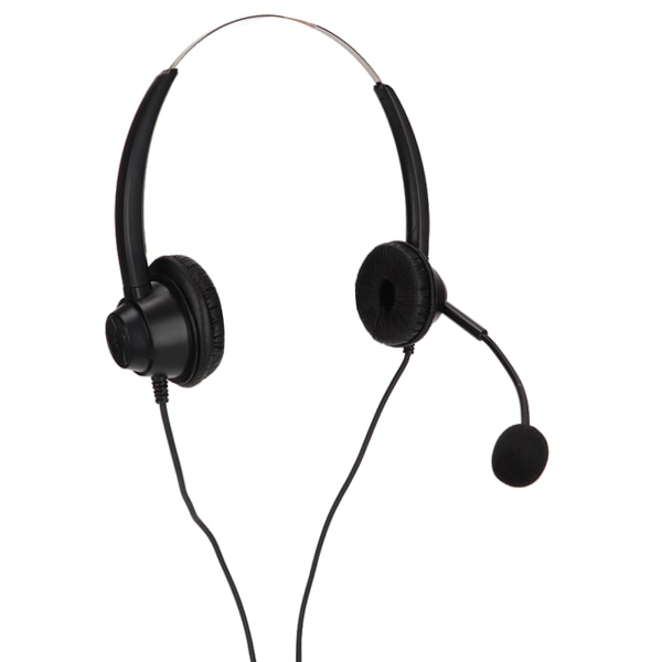 H360‑TYPE‑C Binaural Business Headset Dubbelsidigt Headset för Call Center Onlinekurs Konferenssamtal