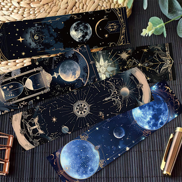 【BEMS】30 Tarot Secret Bookmarks, Exquisite Creative Book Decoration, DIY Handbook Reading Note Cards