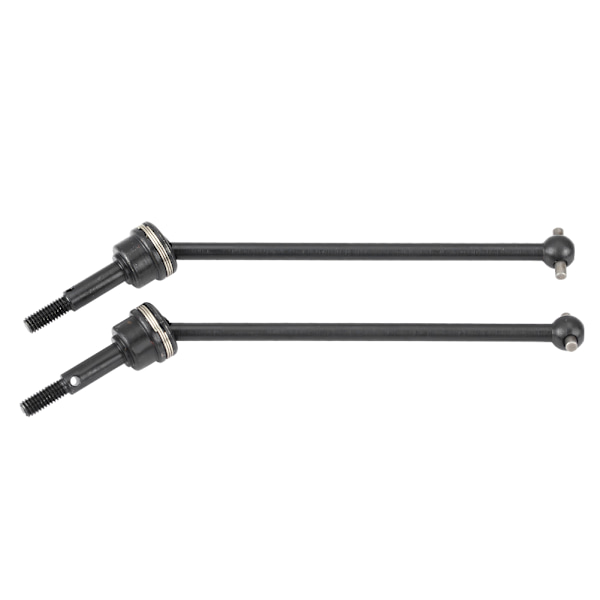 2 kpl Metallia Etu- ja Takakardaanit HIMOTO E10MTL E10MT E10BP 1/10 RC-autolle (Musta)