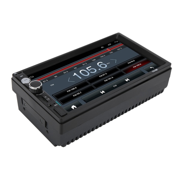 7-tums bilradiostereo 1Din pekskärm WiFi-navigering Bluetooth USB med RDS backkamera för Android 9.1 1+16GB