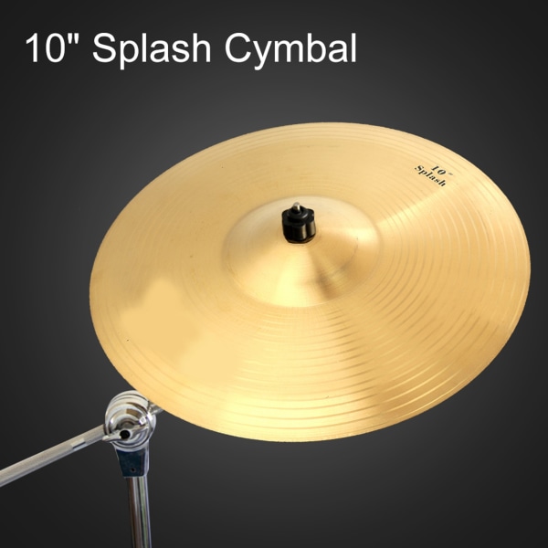IRIN slitesterk messing 10 tommer splash cymbal musikkinstrument tilbehør for trommesett//+