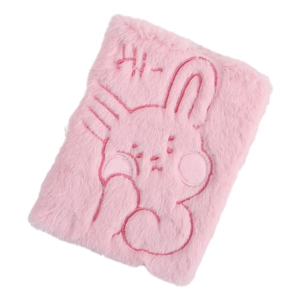 1 stk plys notesbog plys dagbog fluffy notesbog notesbøger til børn notesblok til børn kat plys dagbog skrivedagbøger