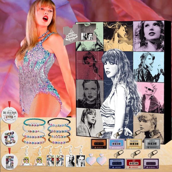 Taylor Swift Julekalender 2025 Jule- og nytårsgave [BEMS]